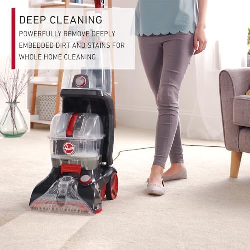 Hoover Carpet & Floor Cleaner Power Scrub Elite with Quick dry and Spin Scrub CWGDH012