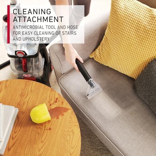 Hoover Carpet & Floor Cleaner Power Scrub Elite with Quick dry and Spin Scrub CWGDH012