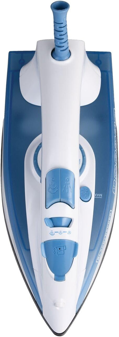 BLACK+DECKER 2000W Steam Iron, Ceramic Soleplate, 25g/min Continuous Steam X2000-B5