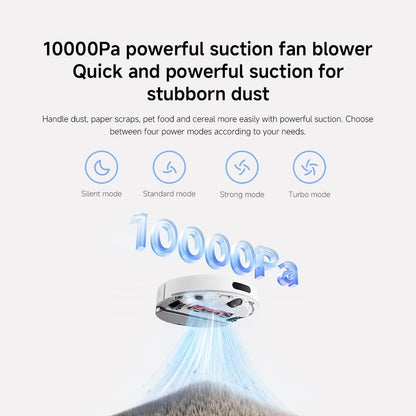 Xiaomi Robot Vacuum H40 – 10,000Pa Suction, Auto-Empty, LDS Navigation