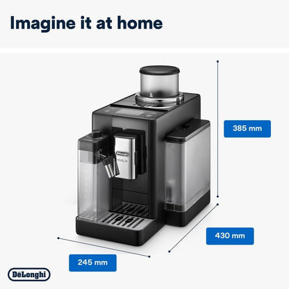De'Longhi Rivelia Smart Bean Switch Automatic Coffee Machine – EXAM440.55.B (Onyx Black)