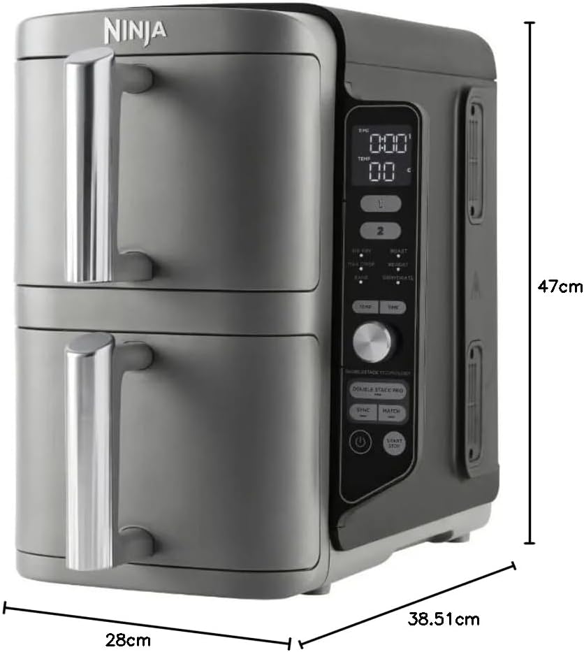 Ninja DoubleStack XL 2-Drawer Air Fryer SL400ME