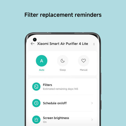 Xiaomi Smart Air Purifier 4 Lite with 75m² Coverage App Voice Control AC-M17-SC