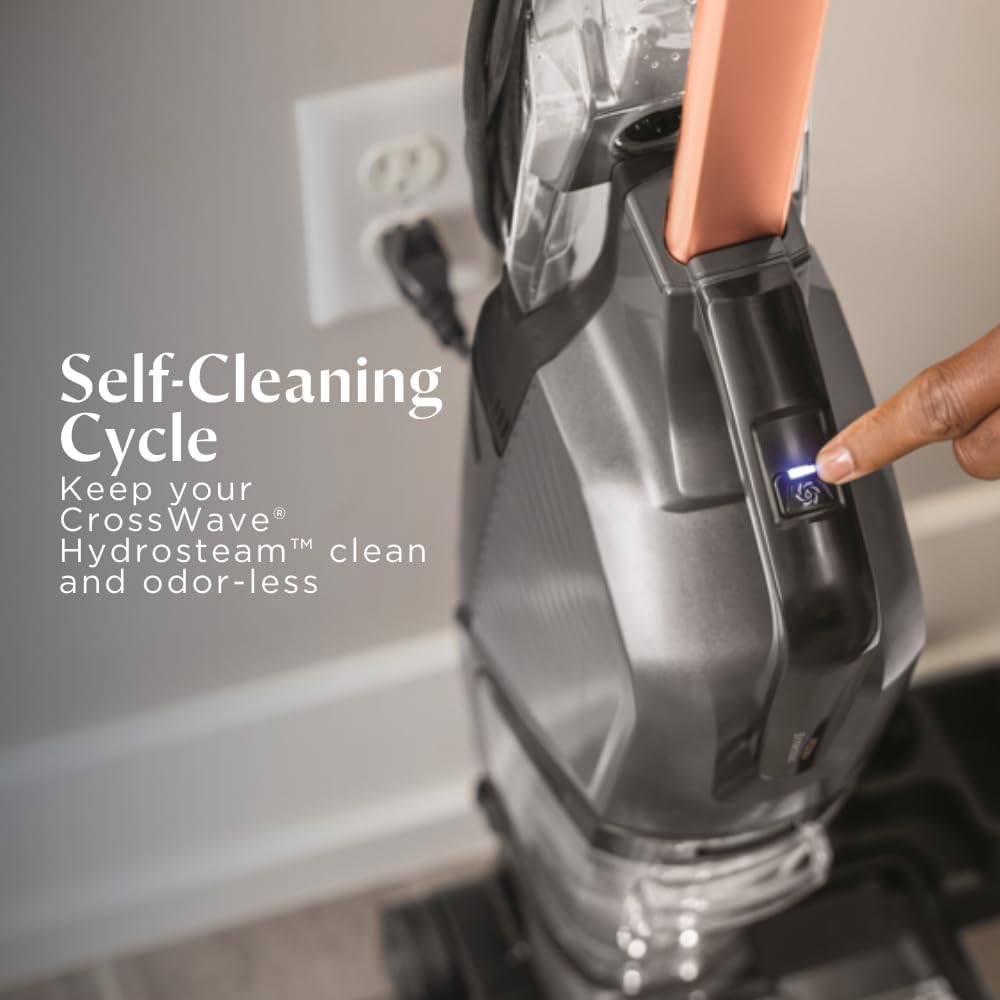 BISSELL CrossWave HydroSteam 3527E Multi-Surface Vacuum & Steam Cleaner, 1100W