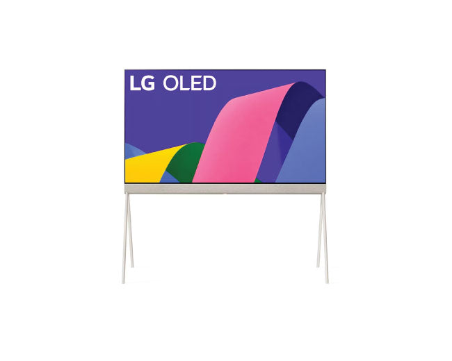 LG 55 Inch Class OLED Objet Collection 4K Posé Smart Lifestyle TV 55LX1QPUA
