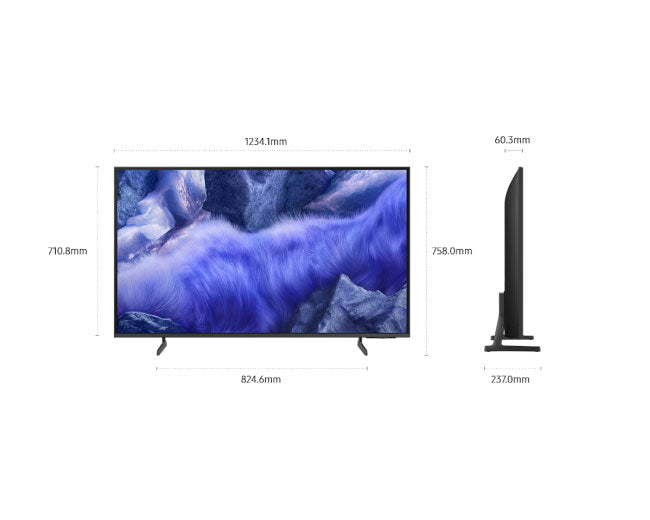 Samsung 55 Inch QLED QEF1 4K Samsung Vision AI Smart TV 55QEF1