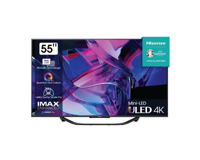 Hisense 55 Inch U7K Series 144Hz Mini LED UHD 4K Smart TV 55U7KQT