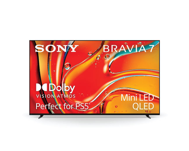 Sony BRAVIA 7 55 Inch Class Mini LED QLED 4K HDR Google TV 55XR70