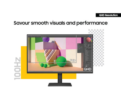 Samsung 24 Inch ViewFinity S60UD QHD Monitor LS24D604UAE