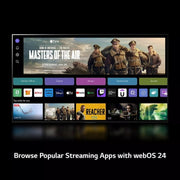 LG 75 Inch Class UHD Series 4K UHD TV with webOS 24 75UT7550