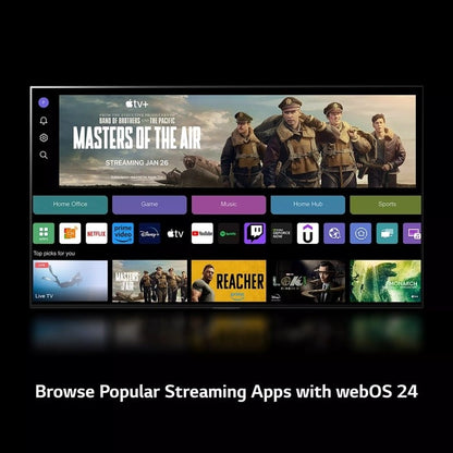 LG 75 Inch Class UHD Series 4K UHD TV with webOS 24 75UT7550