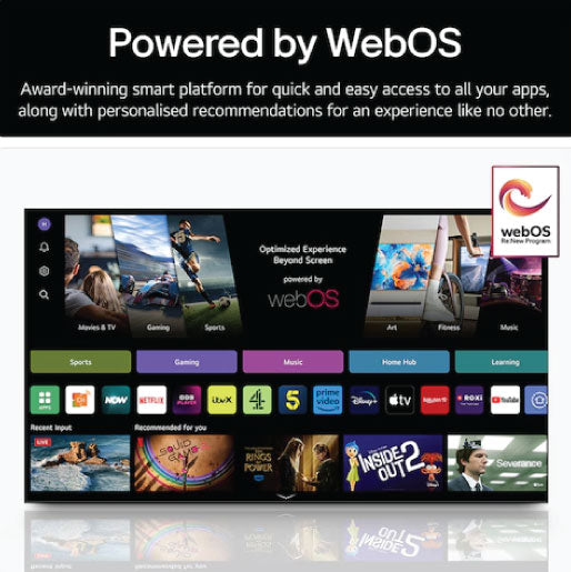 LG 75 inch NanoCell AI NANO81 4K Smart TV 2025 75NANO81A