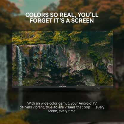 Star Track 75 Inch 4K Ultra HD Bezel less Android Smart TV ST-75K