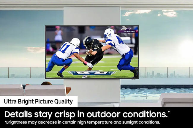 Samsung 85 Inch Class The Terrace Full Sun Samsung Neo QLED 120Hz 4K Smart TV 85LST9T
