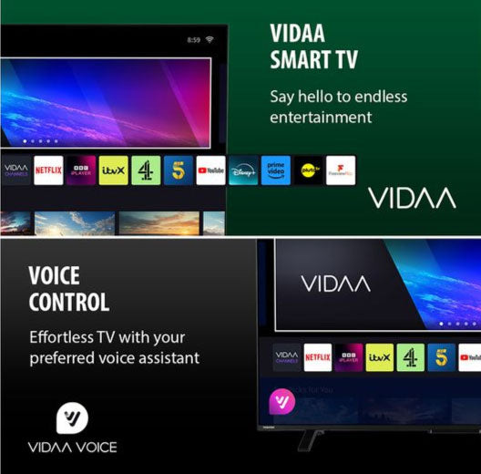 Toshiba 65 Inch Ultra HD VIDAA 4K Smart TV 65UV2363
