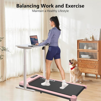COOLBABY Compact Ultra Slim Electric Treadmill, Walking Pad Running Device for Home 