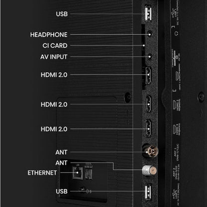 Hisense 75 Inch QLED HDR10 4K Smart TV 75E7KQT