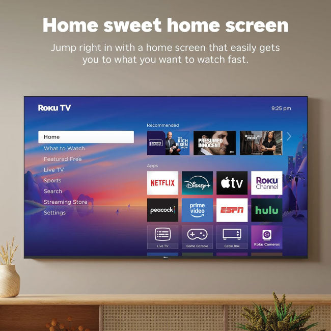 Roku Smart TV 2025 50 Inch Select Series 4K HDR TV 50R4C5