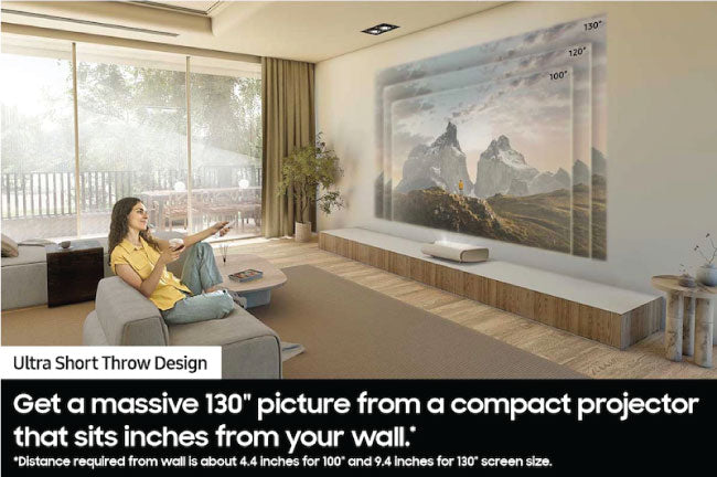 Samsung 130 Inch Class The Premiere 9 4K Smart Triple Laser Projector LPU9D