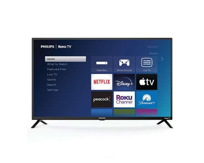 تلفاز ذكي LED LCD من فيليبس بحجم 40 بوصة، فئة FHD، سلسلة Roku 6000