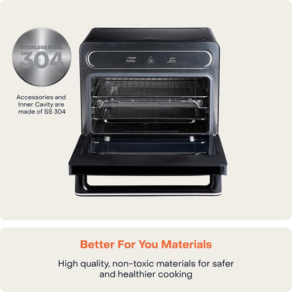 Nutricook ST01 Stainless Steel Convection Air Fryer