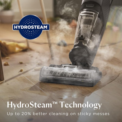 BISSELL CrossWave HydroSteam 3527E Multi-Surface Vacuum & Steam Cleaner, 1100W