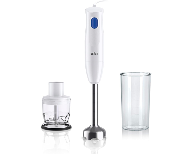 Braun MultiQuick 1 Hand Blender 450W - Extra Lightweight with Beaker