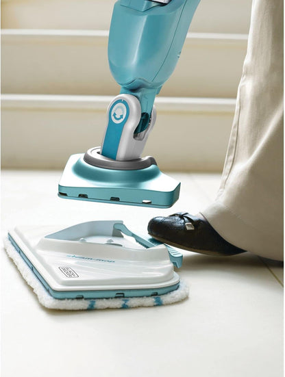 Black+Decker BHSM1610DSM-GB 2-in-1 Steam Mop with 15 Accessories