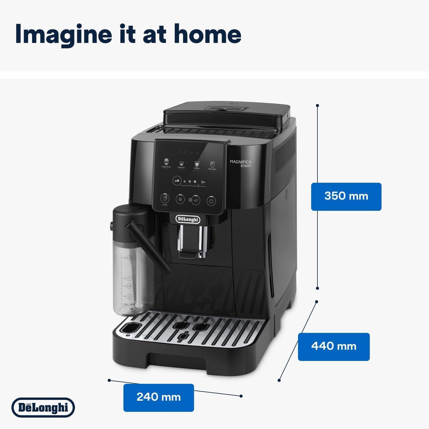 De'Longhi Magnifica Start Fully Automatic Coffee Machine – ECAM222.60.BG