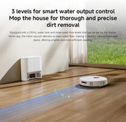مكنسة Xiaomi Robot Vacuum H40 الروبوتية – قوة شفط 10,000 باسكال، تفريغ تلقائي، ملاحة LDS