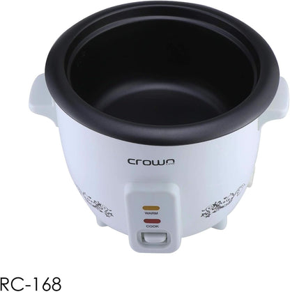 Crownline Rice Cooker with Steamer RC-168