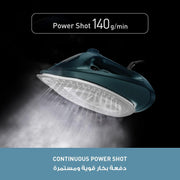 مكواة بخار باناسونيك بأداء قوي 2400 واط وسطح سيراميك NI-U450
