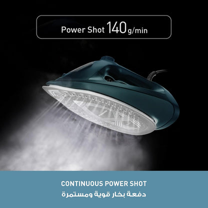 Panasonic Steam Iron Powerful 2400W Performance Ceramic NI-U450