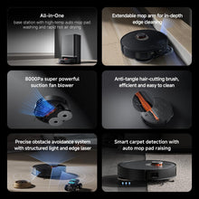 Xiaomi Robot Vacuum X20 Max with All-in-One Omni Station, Self-Emptying & Self-Drying, 8000Pa