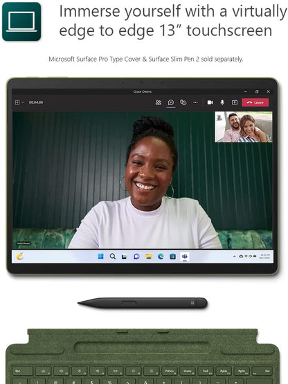 Microsoft Surface Pro 9 13 Inch Intel Core i5 8GB RAM 256GB SSD 2-in-1 Touchscreen Laptop Device Only