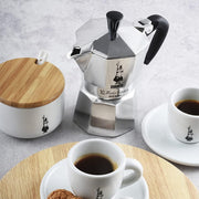 Bialetti Moka Express Aluminium Stovetop Coffee Maker BS107C