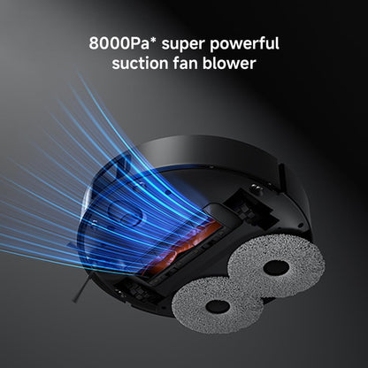 Xiaomi Robot Vacuum X20 Max with All-in-One Omni Station, Self-Emptying & Self-Drying, 8000Pa
