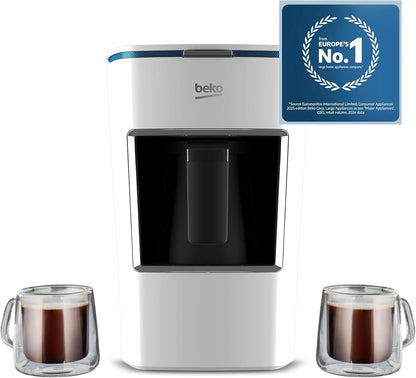 Beko BKK2300 Automatic Turkish Coffee Machine One Touch Control AntiSpill