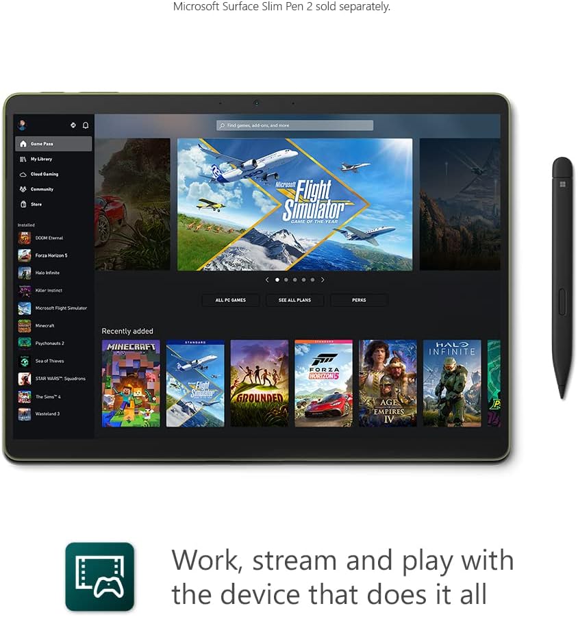 Microsoft Surface Pro 9 13 Inch Intel Core i5 8GB RAM 256GB SSD 2-in-1 Touchscreen Laptop Device Only