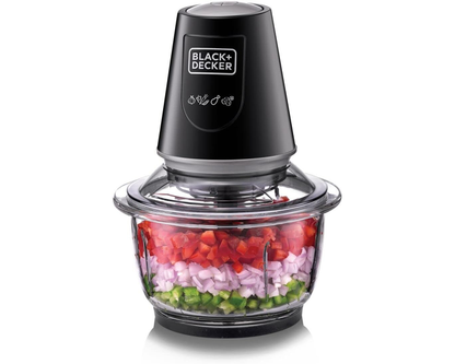 BLACK+DECKER Glass Chopper & Mincer GC400-B5