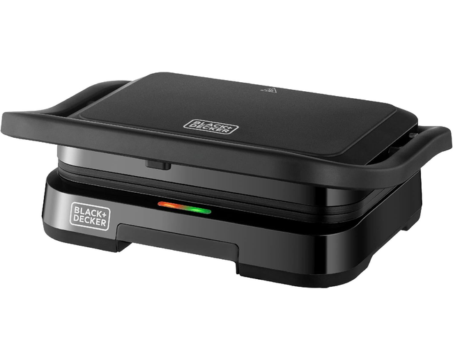 BLACK+DECKER Electric Panini Grill Sandwich Maker PCG1300-B5