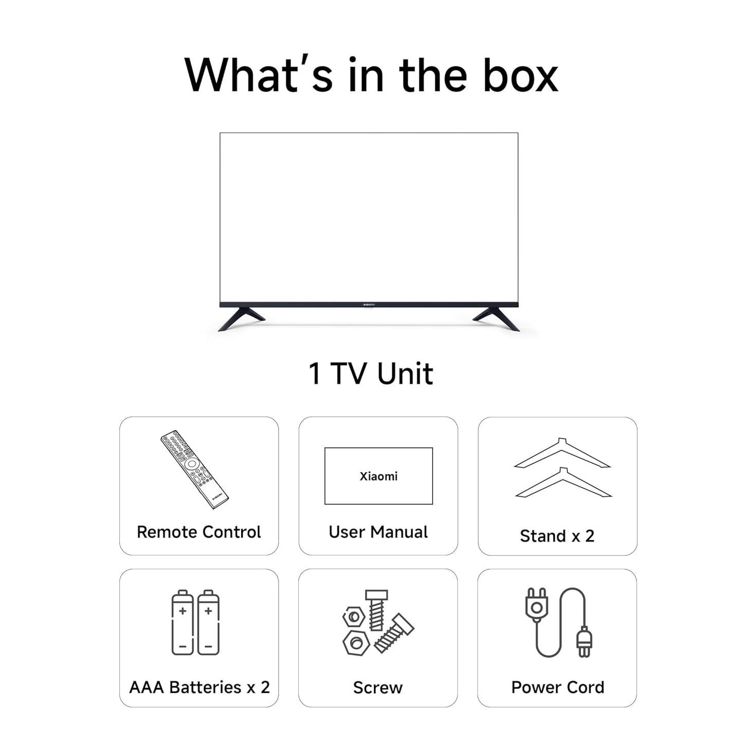 Xiaomi 43 Inch A Pro QLED 4K Smart Google TV L43MB