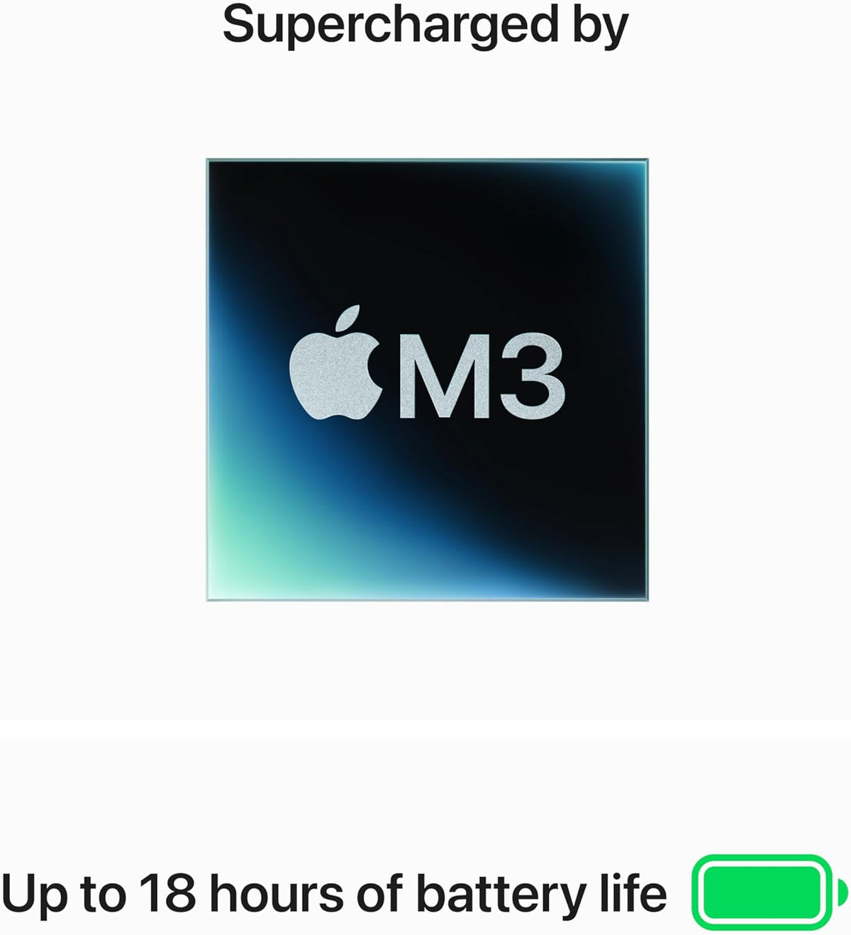 Apple MacBook Air 15 Inch 2024 M3 Chip 8 Core CPU 10 Core GPU 8GB RAM 256GB SSD Midnight