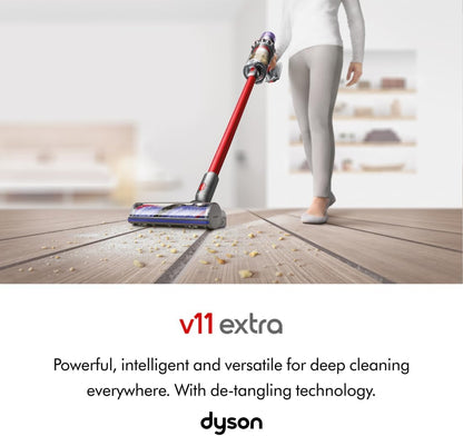 Dyson V11 Extra Cordless Vacuum - 185AW Suction, 60 Min Runtime