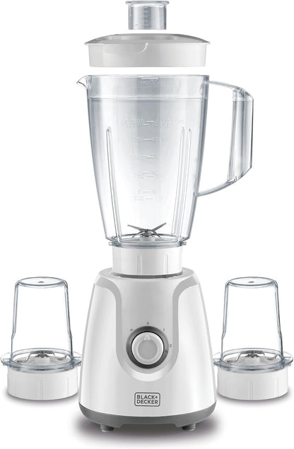 Black+Decker BX4000-B5 400W Blender with Grinder Mill & Chopper Mill