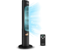Nikai NTOF4001RL 40" Tower Fan, LED Touch Panel, 80° Oscillation, Remote Control
