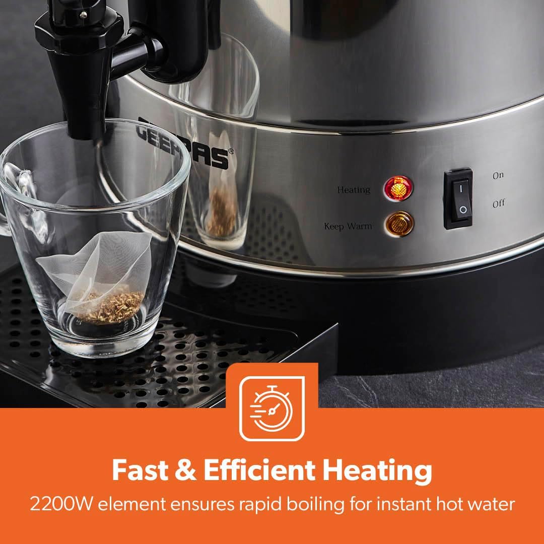 Geepas 20L Stainless Steel Water Boiler GK38048