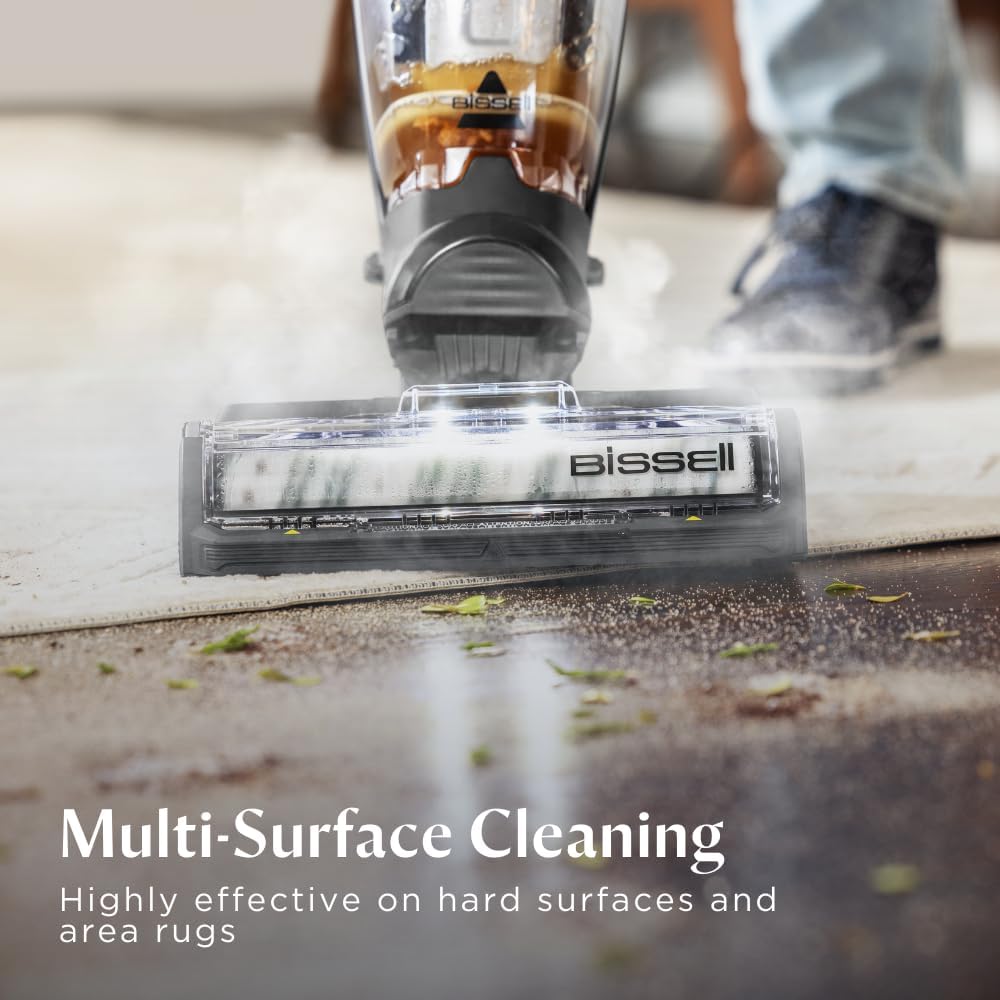 BISSELL CrossWave HydroSteam 3527E Multi-Surface Vacuum & Steam Cleaner, 1100W