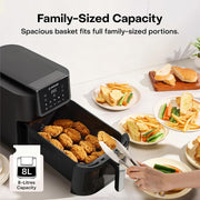 Nutricook AFS200 Extra Large Space-Saving Air Fryer