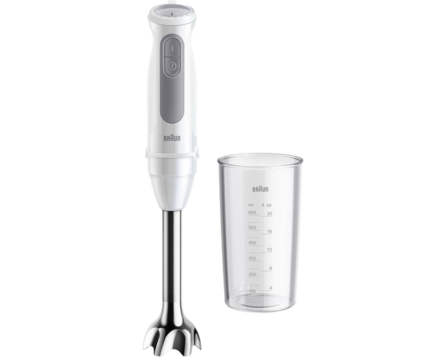 Braun MultiQuick 5 Hand Blender, 1000 Watts, PowerBell VPlus MQ50001M